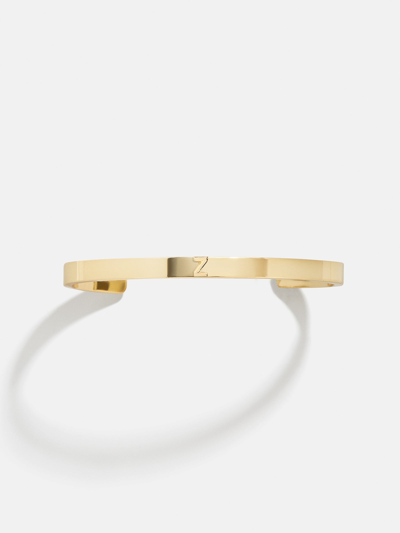 Initial Cuff Bracelet - Gold Letter - Image 24