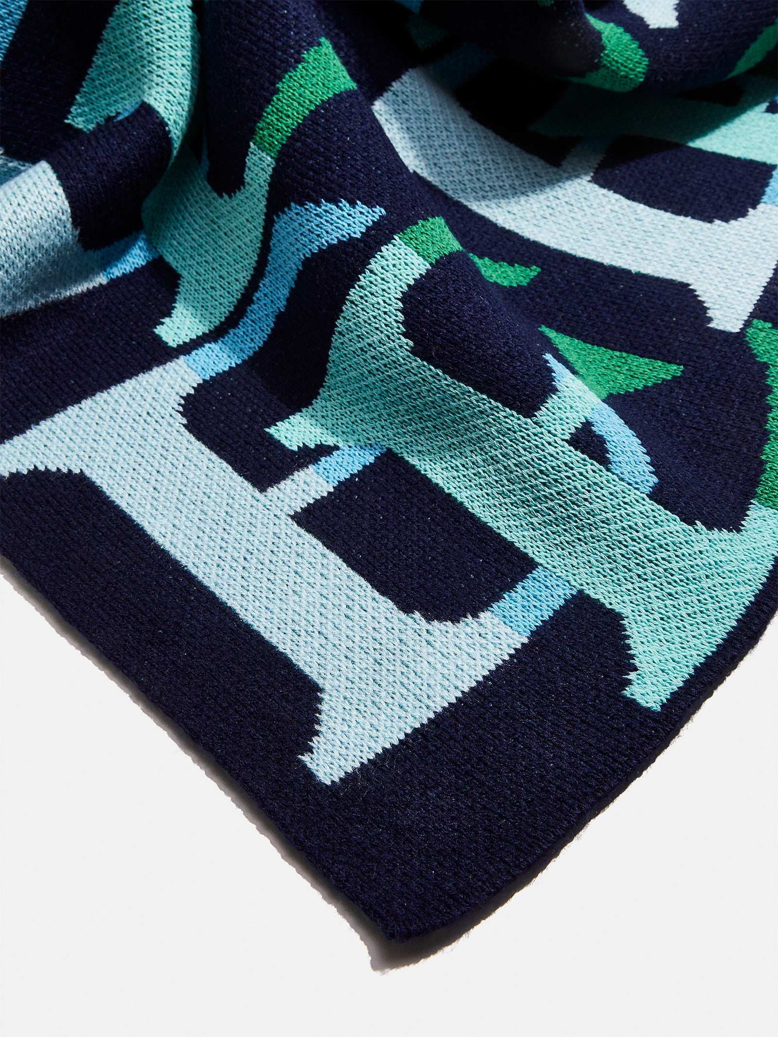 Got Your Back Custom Blanket - Blue/Green - Image 3