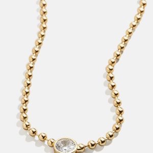 Kaycee Necklace - Gold/Pav??