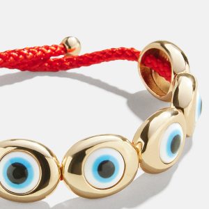 Eye to Eye Bracelet - Gold/Blue