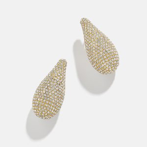 Ella Earrings - Gold/Pav??