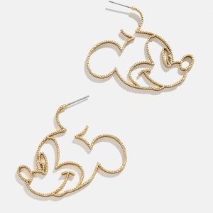 Mickey Mouse Disney Outline Earrings - Mickey Mouse