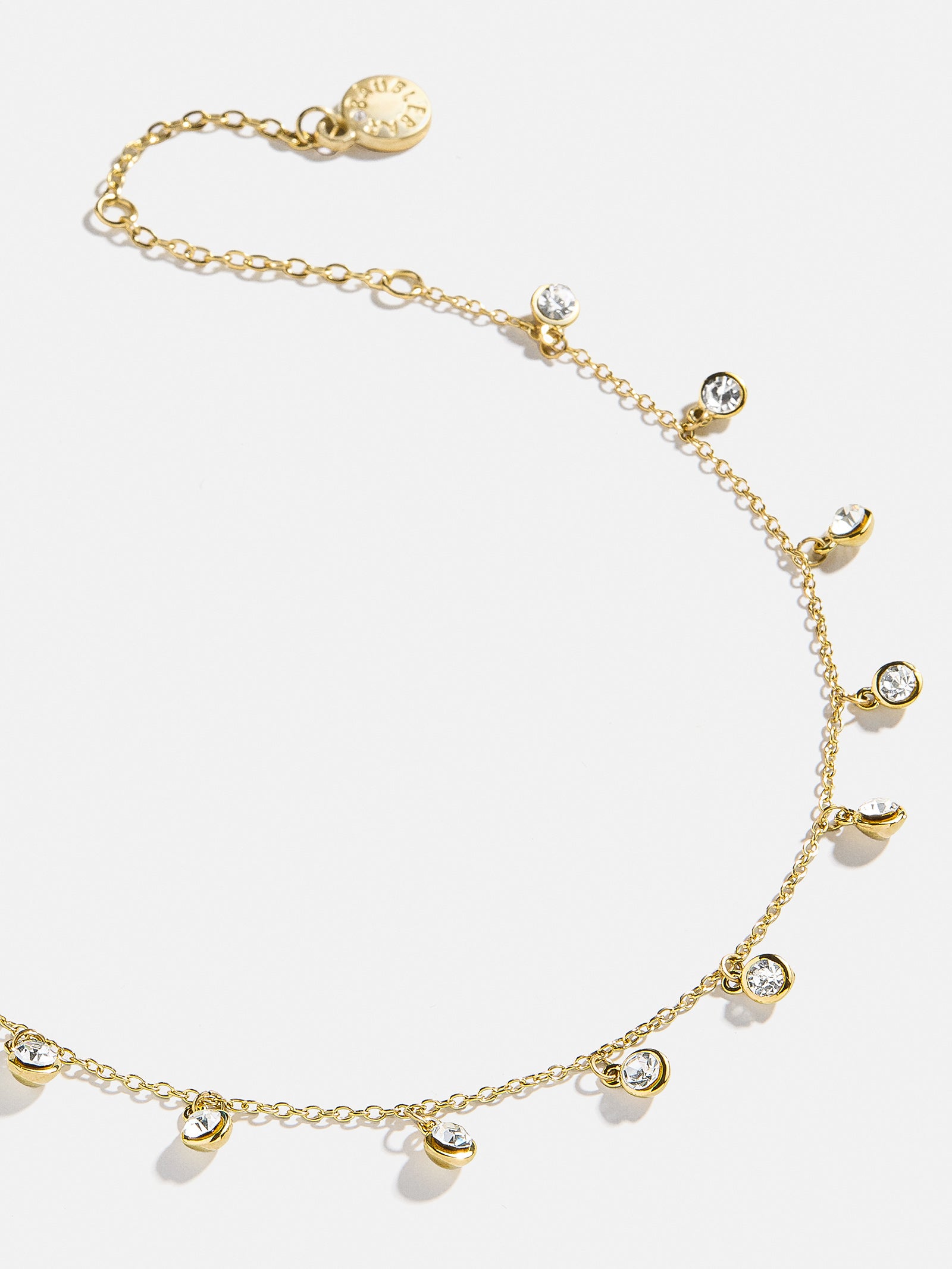 Clio Waterproof Anklet - Gold/Pav??