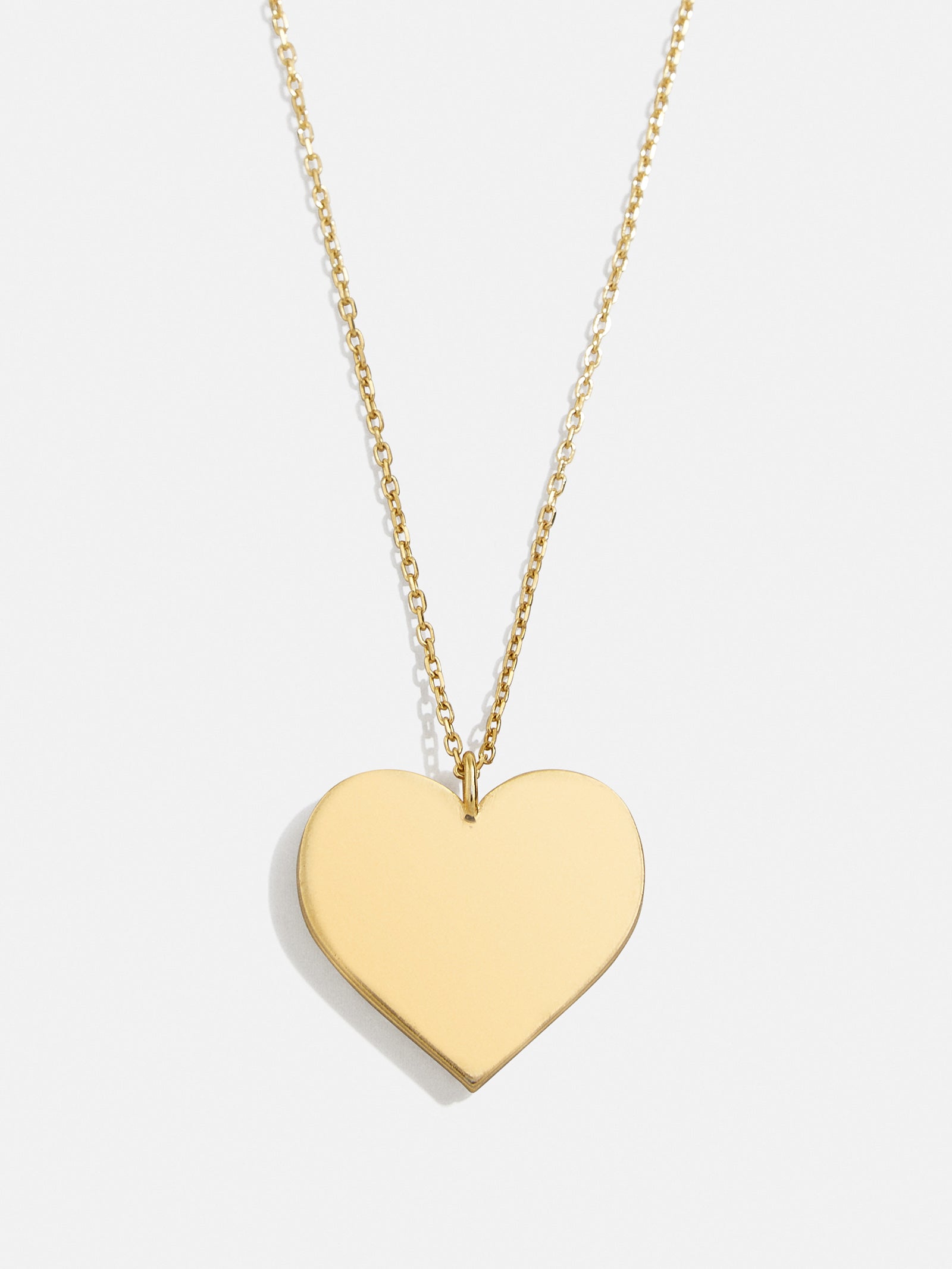 18K Gold Custom Heart Necklace - Image 7