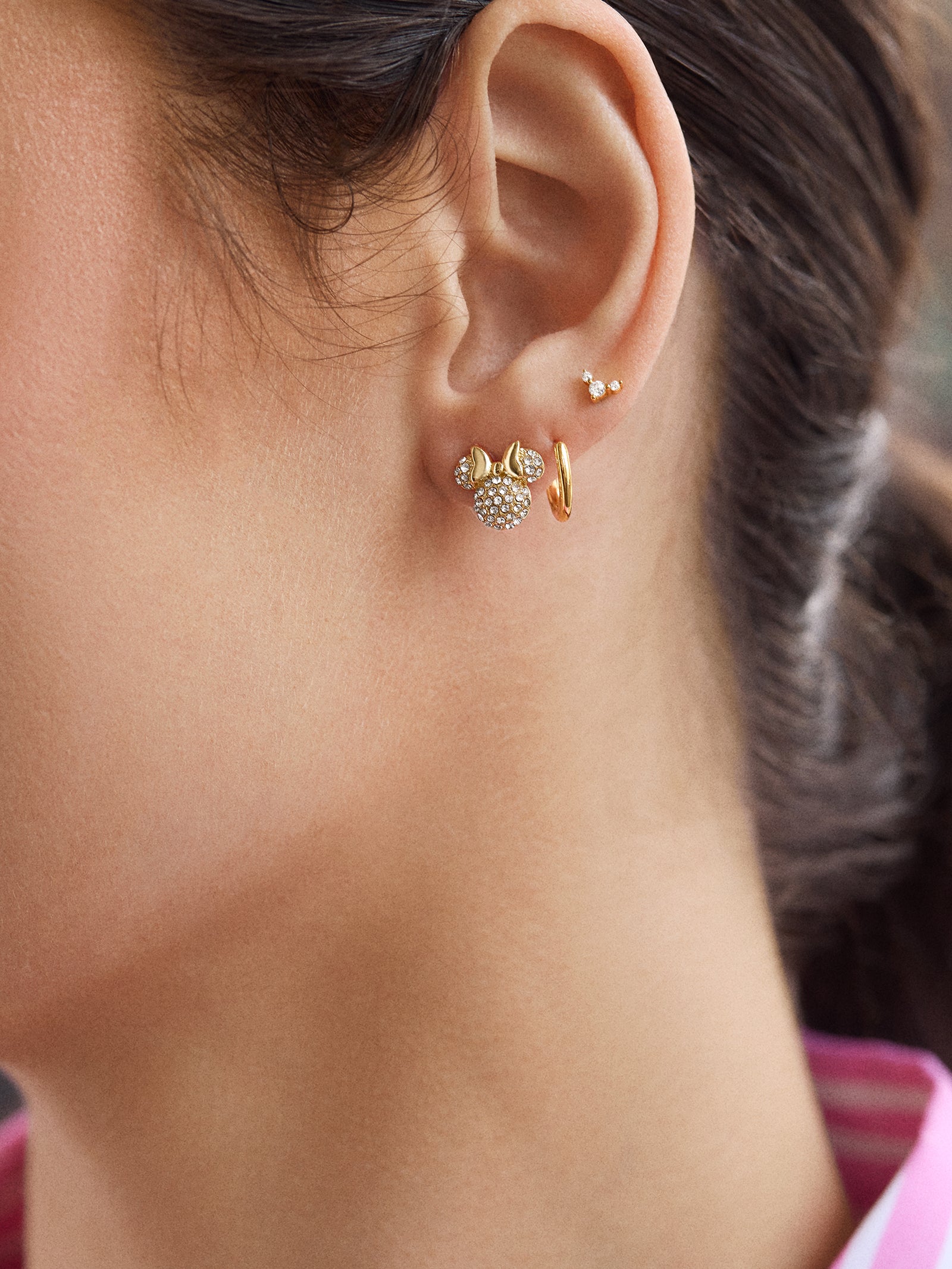 Minnie Mouse Disney Pav?? Studs - Minnie Mouse - Image 2