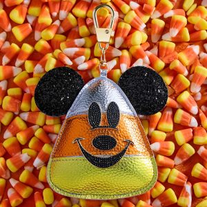 Mickey Mouse Disney Candy Corn Puff Bag Charm - Disney Candy Corn Puff Bag Charm