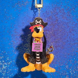 Pluto Disney Pirate Glow-In-The-Dark Bag Charm - Pluto