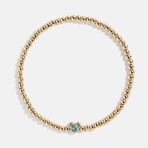 Disney Mickey Mouse Birthstone Pisa Bracelet - Aquamarine