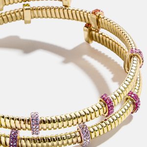 Eve Cuff Bracelet - Gold/Multi