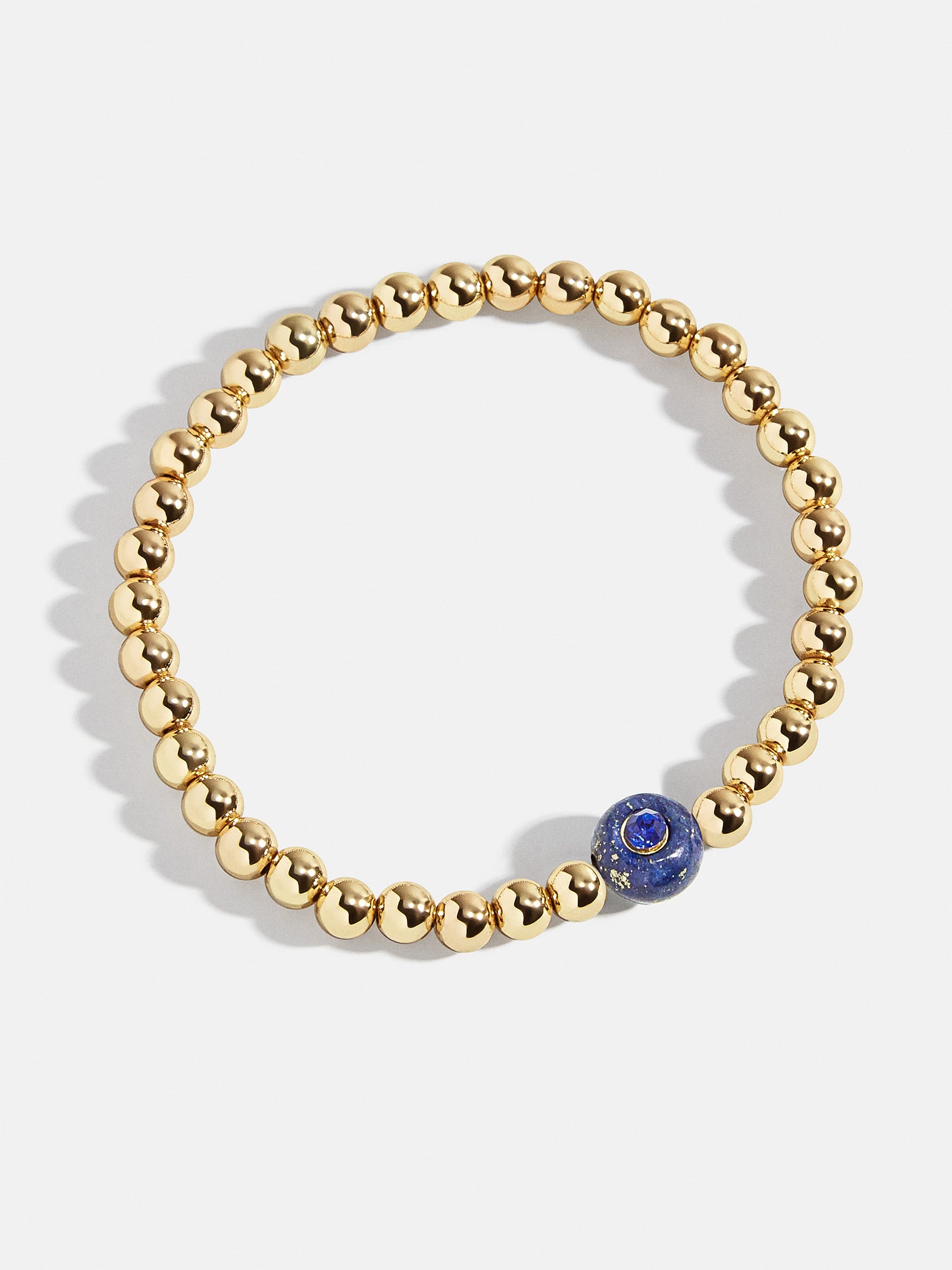 Semi-Precious Birthstone Pisa Bracelet - Sapphire - Image 3