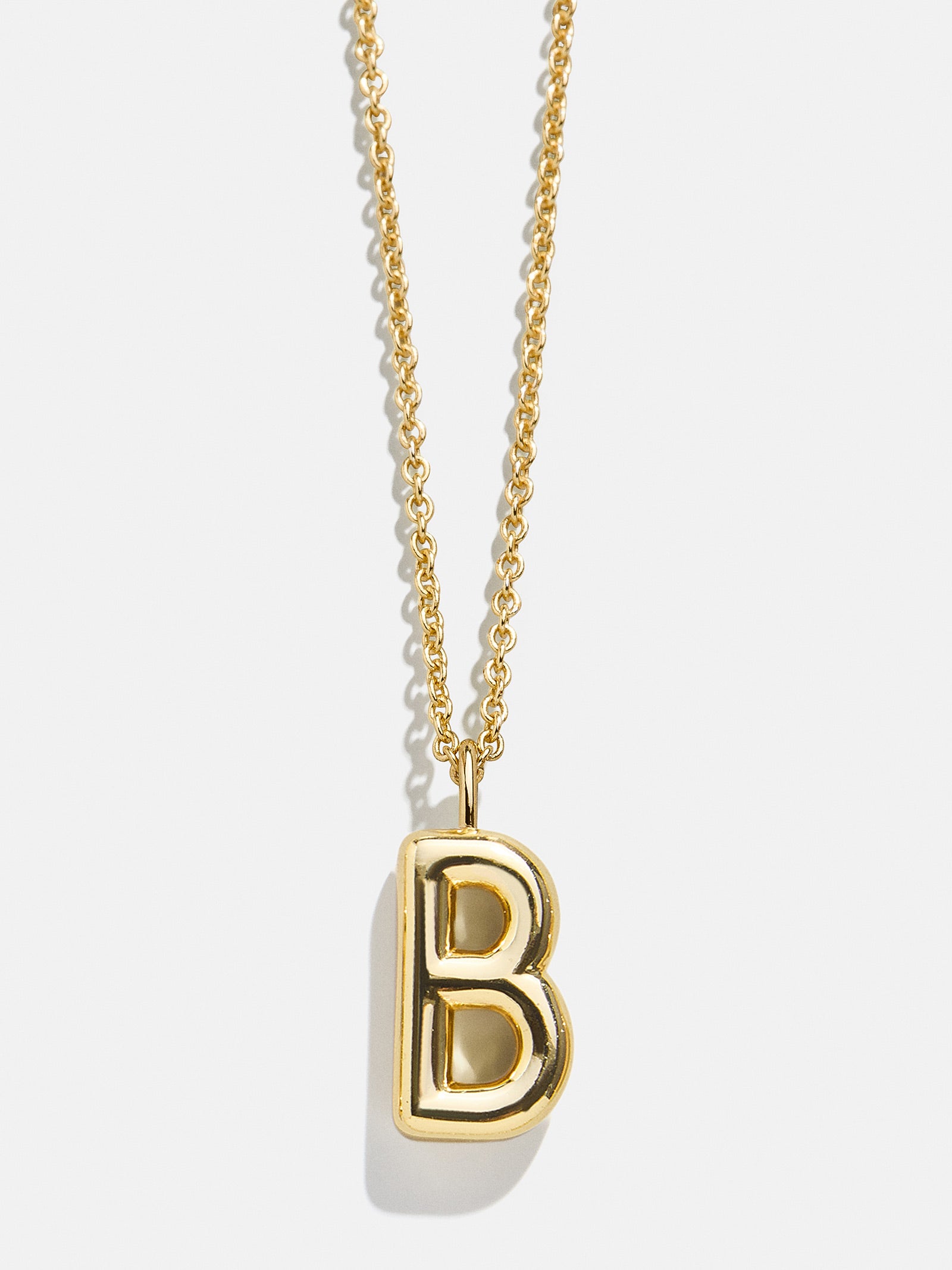Classic 18K Gold Initial Necklace - 18K Gold - Image 4