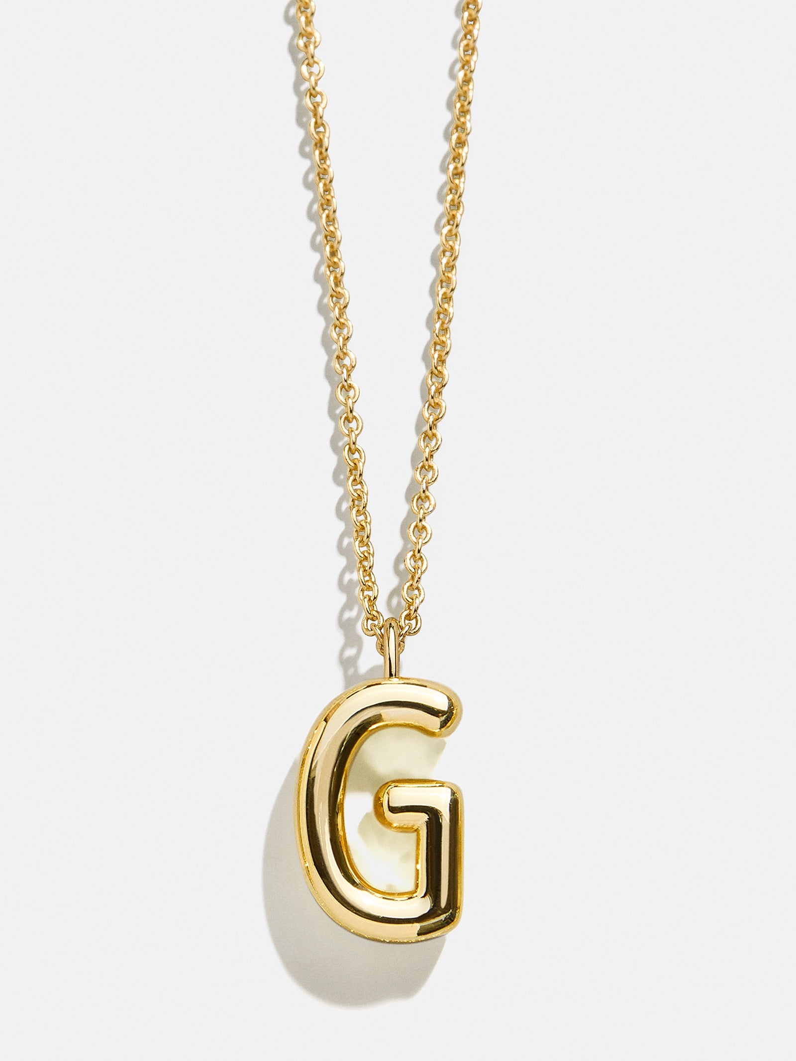 Classic 18K Gold Initial Necklace - 18K Gold - Image 9
