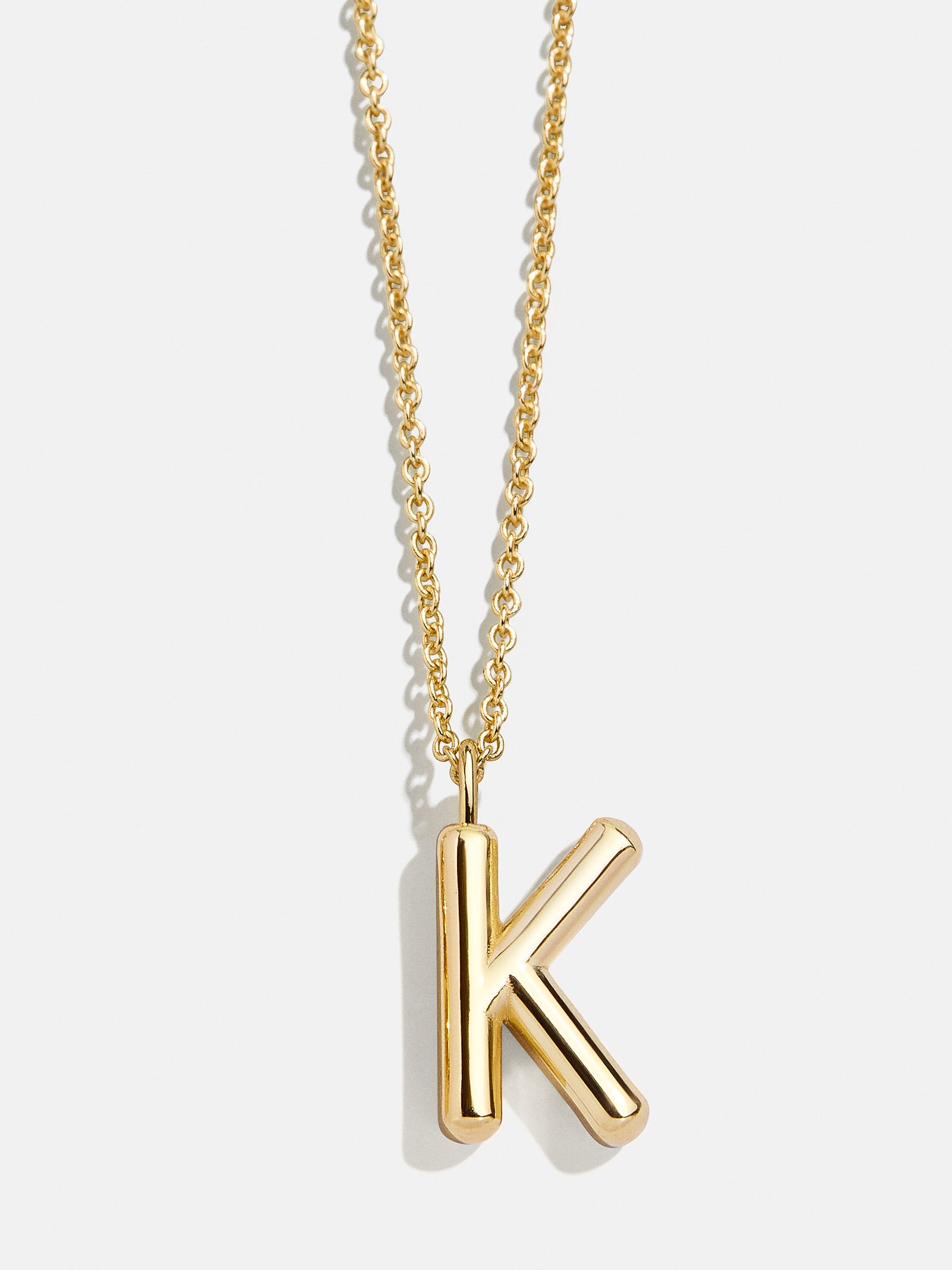 Classic 18K Gold Initial Necklace - 18K Gold - Image 13