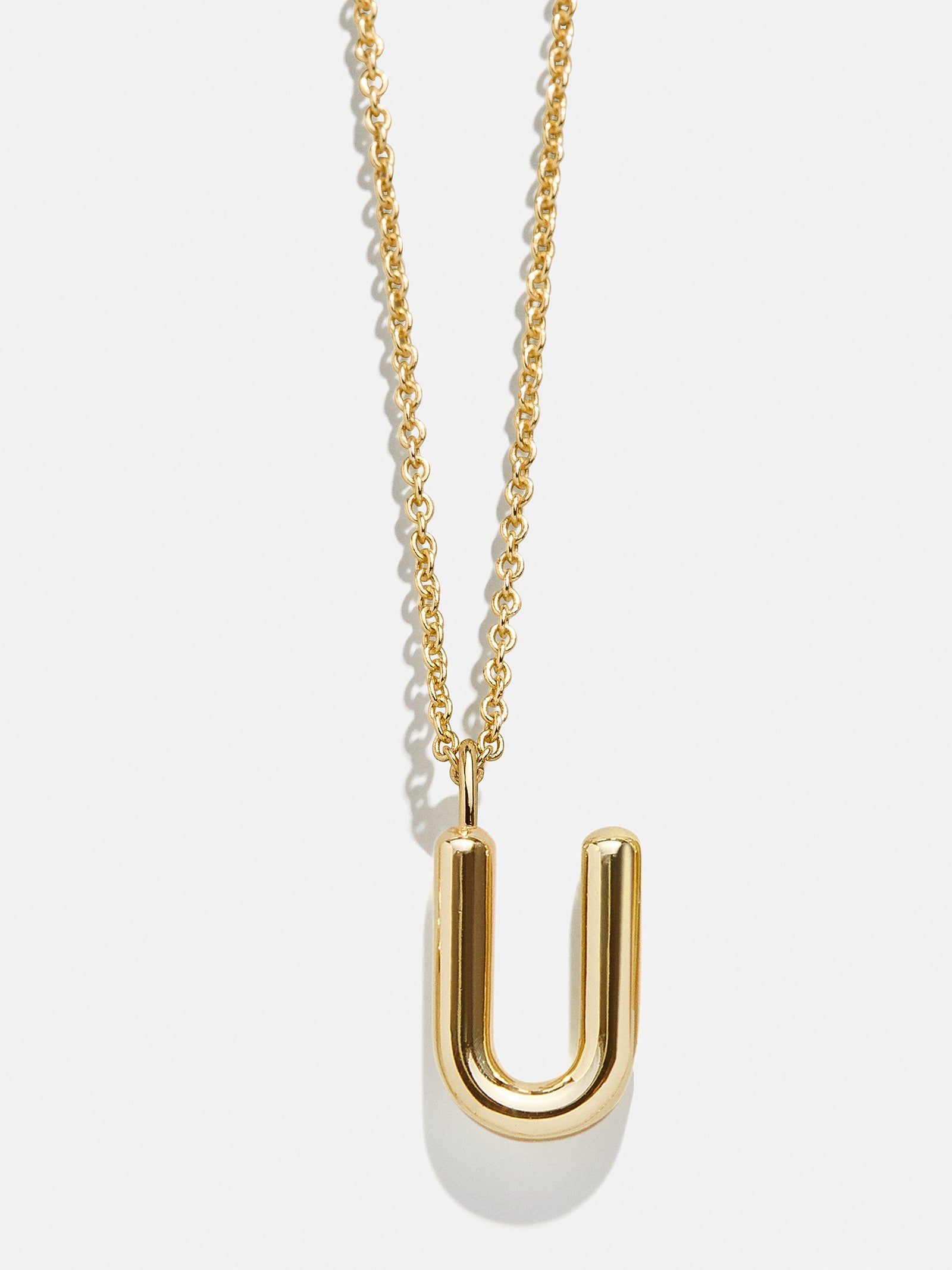 Classic 18K Gold Initial Necklace - 18K Gold - Image 23