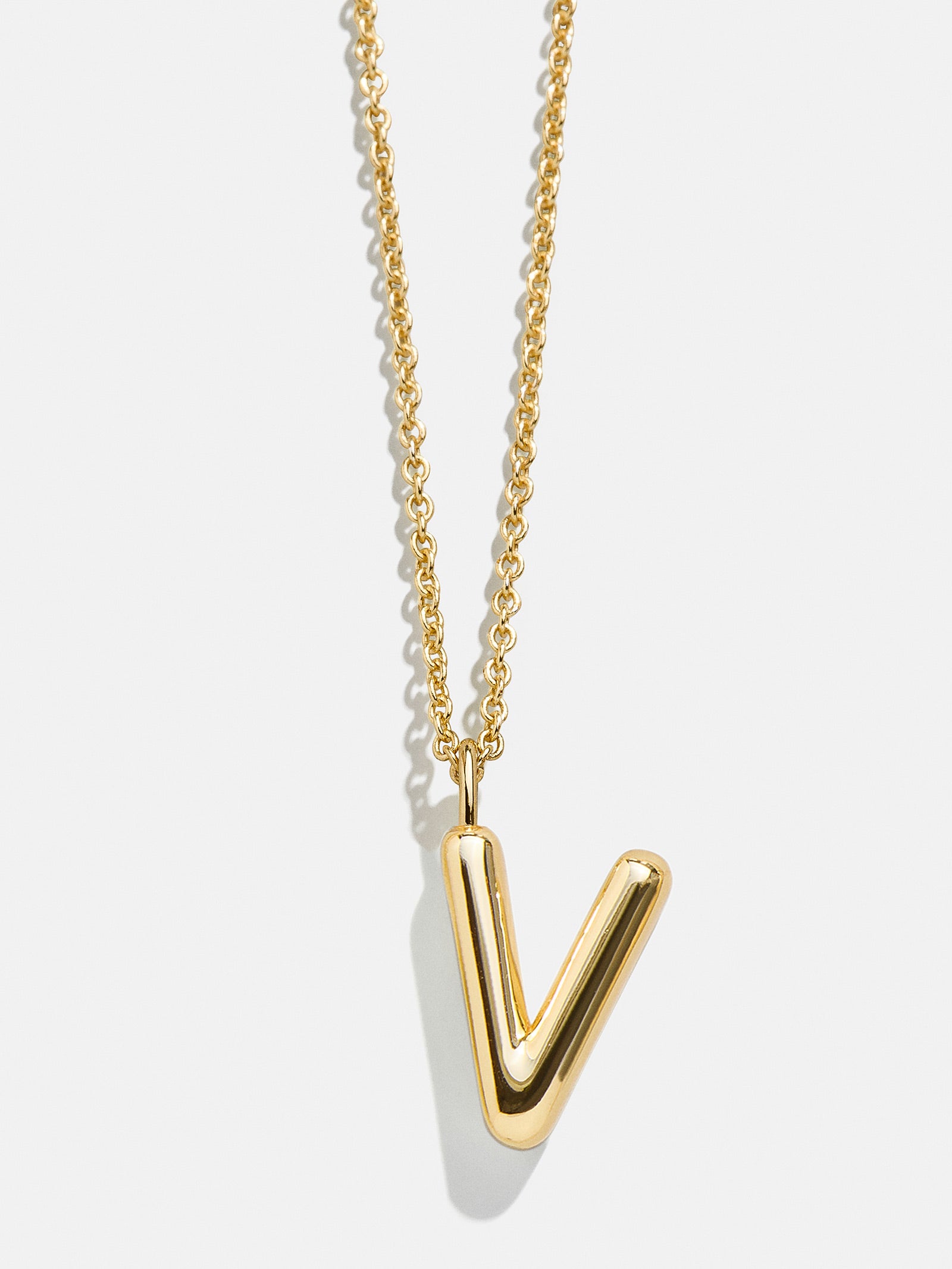 Classic 18K Gold Initial Necklace - 18K Gold - Image 24