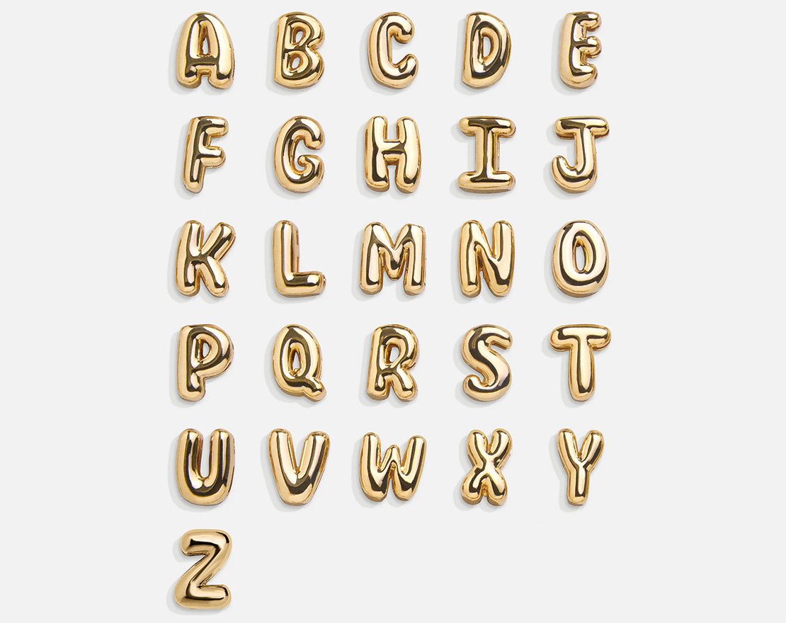 Bubble Letter Custom Necklace - Small Bubble Letter - Image 8