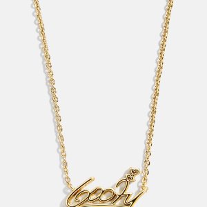 Disney Character Signature Necklace - Goofy