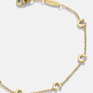 18K Gold Horseshoe Bracelet - Horseshoe