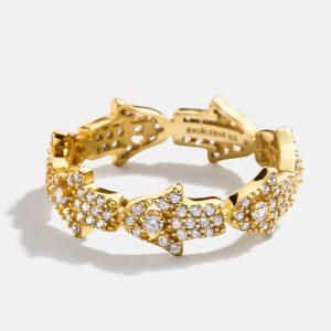 18K Gold Hamsa Pav?? Ring - Hamsa