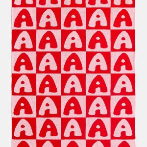 Bubble On Repeat Custom Blanket - Red/Pink