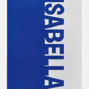 Down The Line Custom Blanket - Blue/White