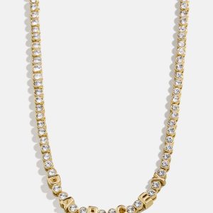 Amalie Bezel Custom Tennis Necklace - Bezel