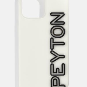 Fine Line Custom iPhone Case - White/Black