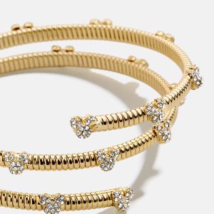 Disney Pav?? Mickey Mouse Cuff Bracelet - Gold/Pav??
