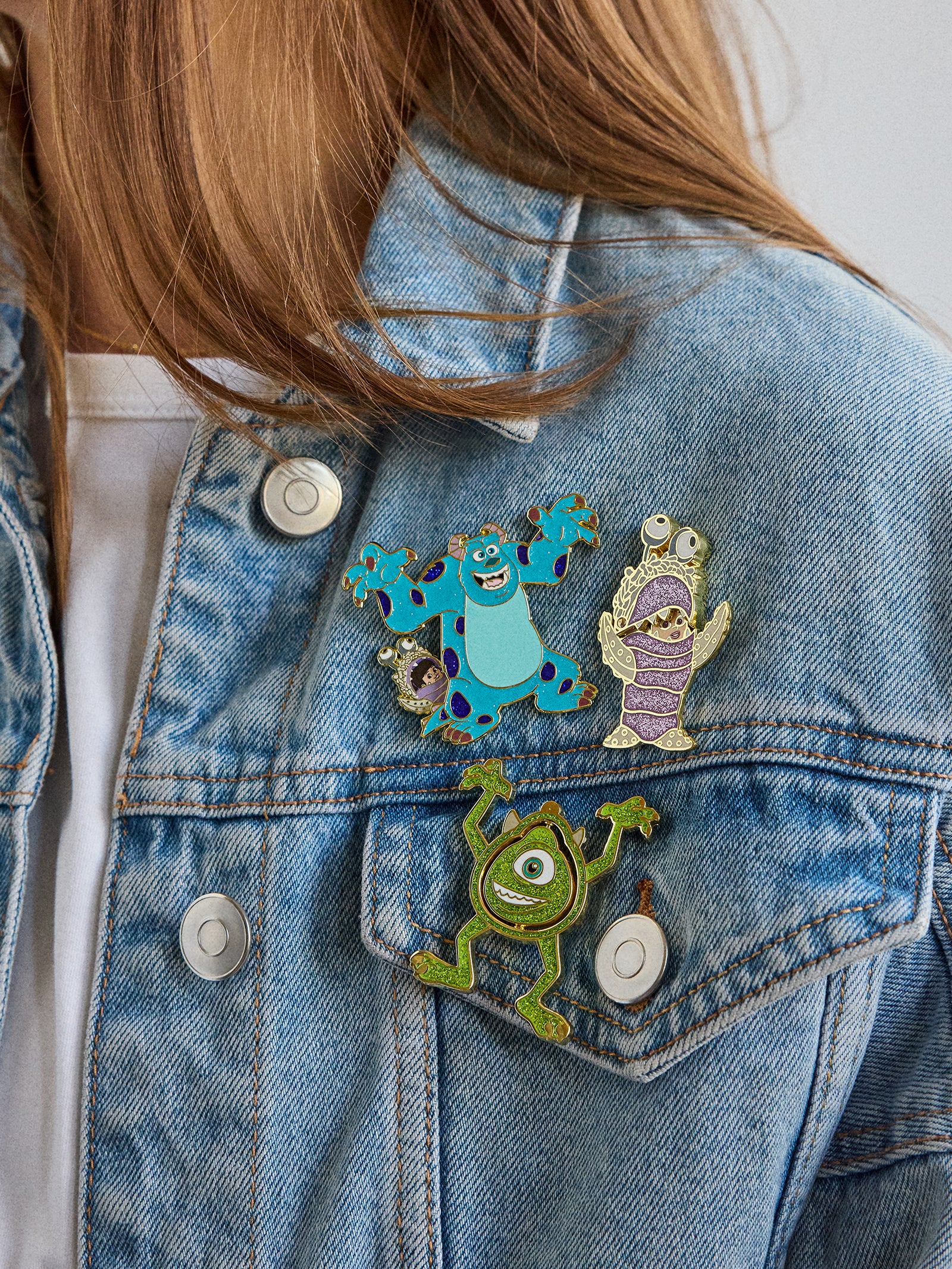 Disney Monsters Inc Mystery Pin Pack - Multi - Image 2