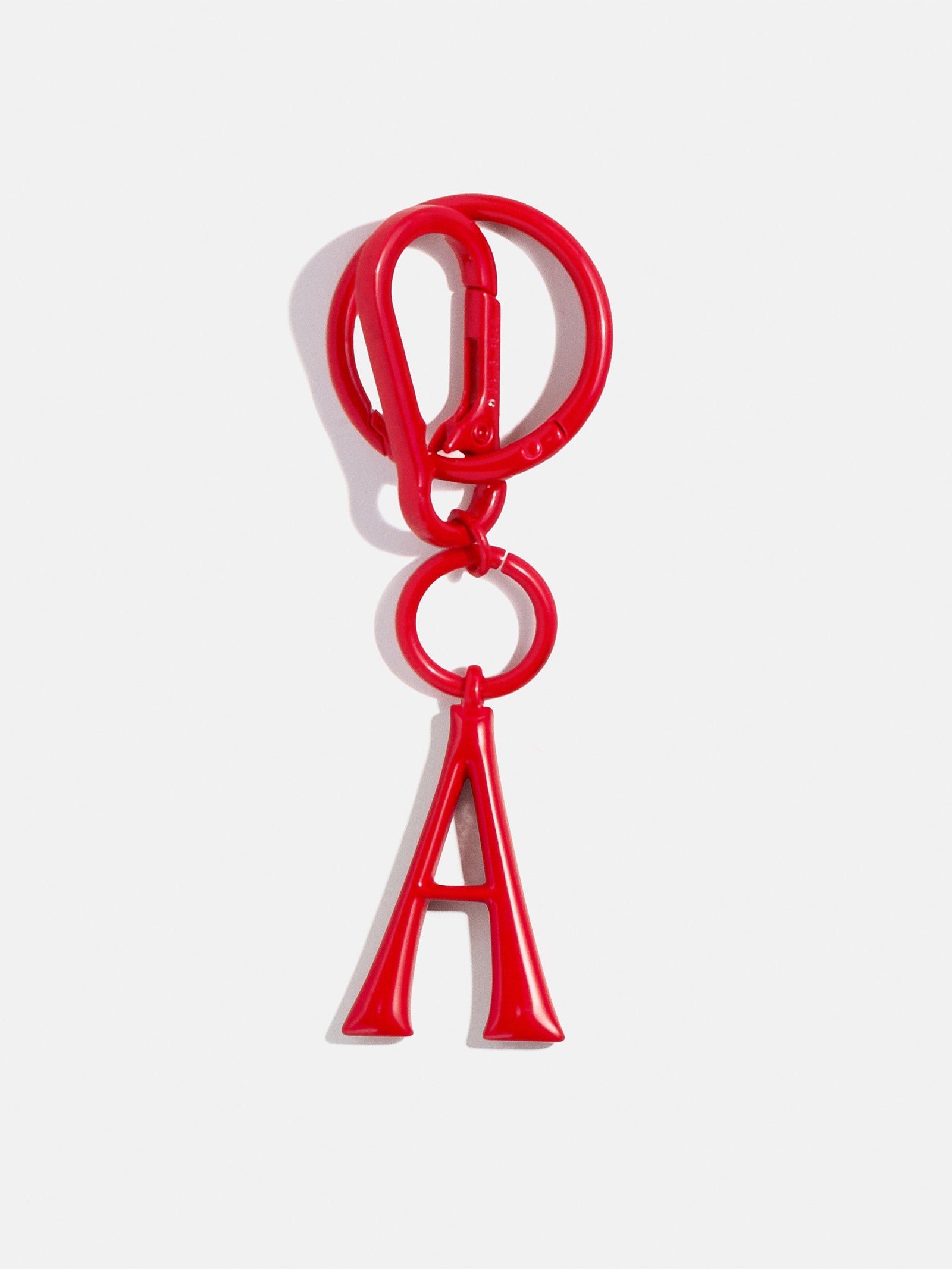 Red Initial Enamel Bag Charm - A - Image 3
