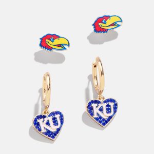 University of Kansas Earring Set - University of Kansas