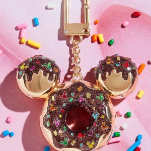 Disney Mickey Mouse Chocolate Donut Bag Charm - Disney Chocolate Donut Bag Charm