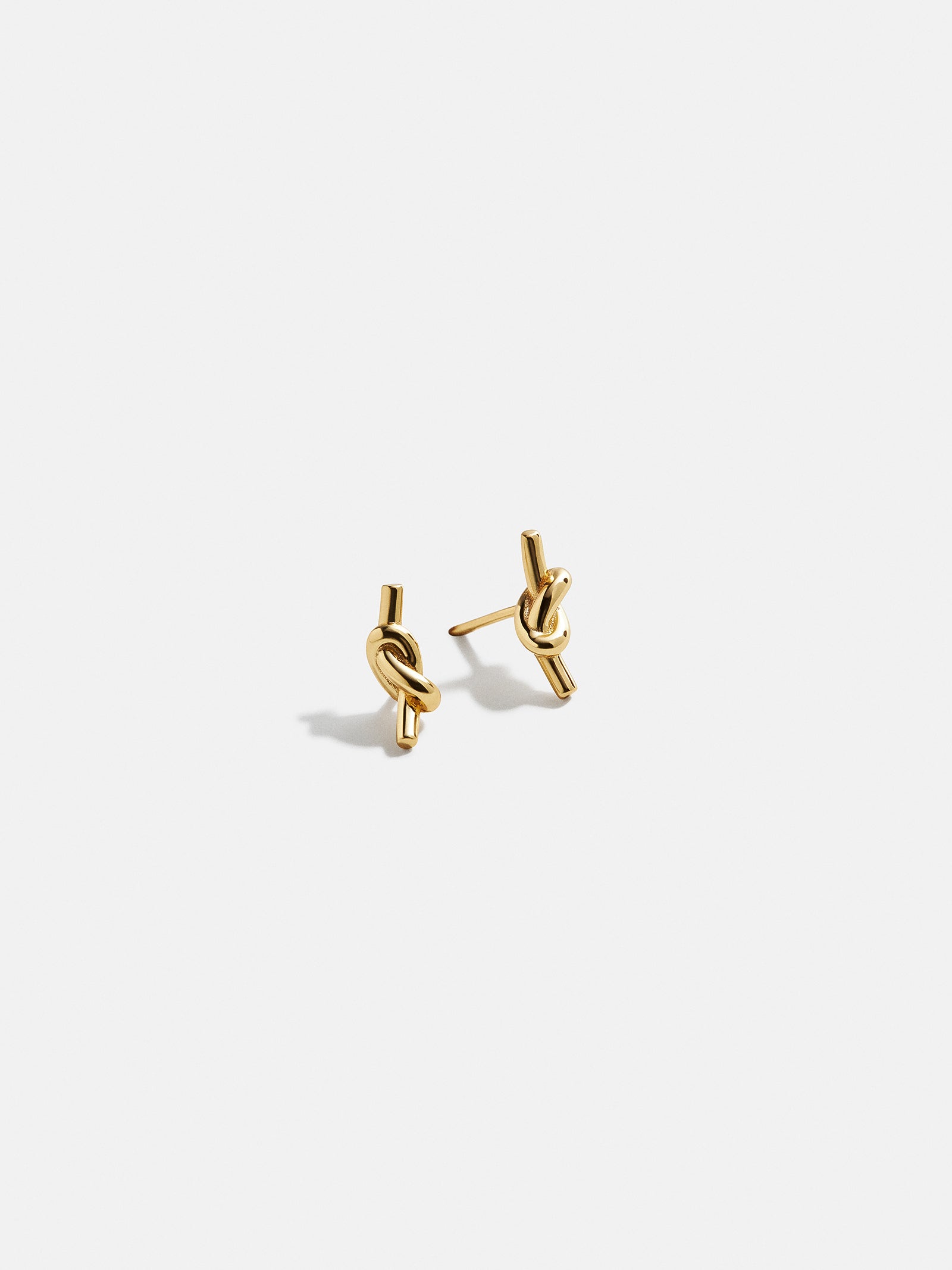 18K Gold Just For Fun Earrings - Knot