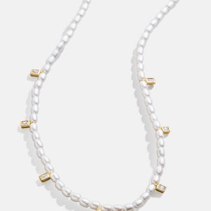 18K Gold Myra Necklace - Gold/Pearl
