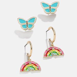 Happy Place Kids' Earring Set - Butterfly