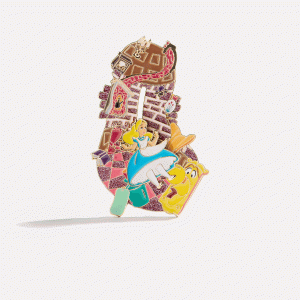 Disney Alice Down the Rabbit Hole Pin - Alice Down the Rabbit Hole