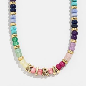 Semi-Precious Custom Bubble Necklace - Semi-Precious Bubble