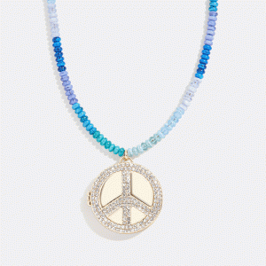 Lil' Peacemaker Kids' Locket Necklace - Peace Sign