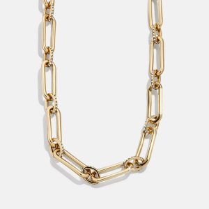 Pav?? Hera Necklace - Gold