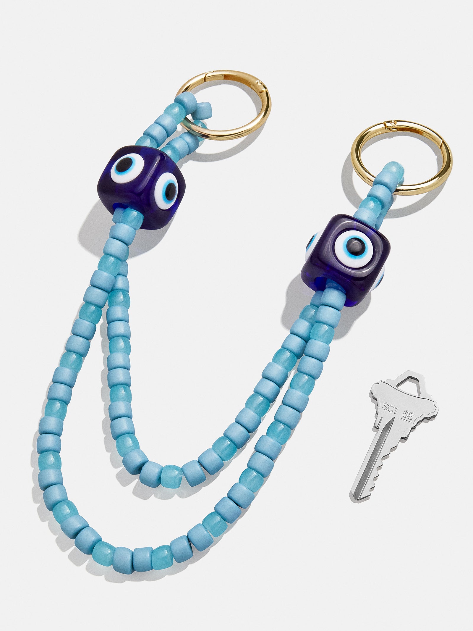 Ojo Bag Charm - Blue - Image 3