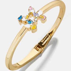 Disney Donald & Daisy Duck Kissing Cuff Bracelet - Donald Duck & Daisy Duck