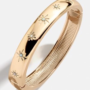 Astra Celestial Hinge Bangle - Gold/Pav??
