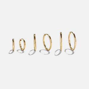 Verbena Waterproof Earring Set - Gold