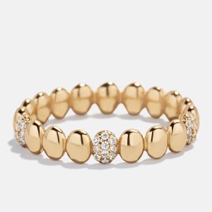 Alyssa 18K Gold Ring - Gold/Pav??