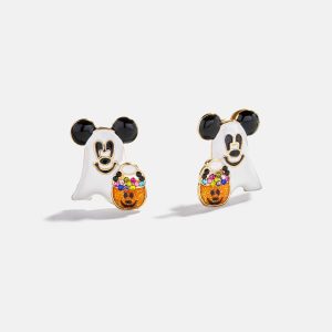 Disney Mickey Mouse Glow-In-The-Dark Ghost Earrings - Ghost