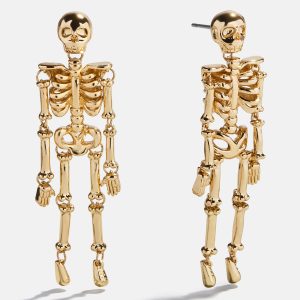 Drop Dead Hottie Earrings - Gold