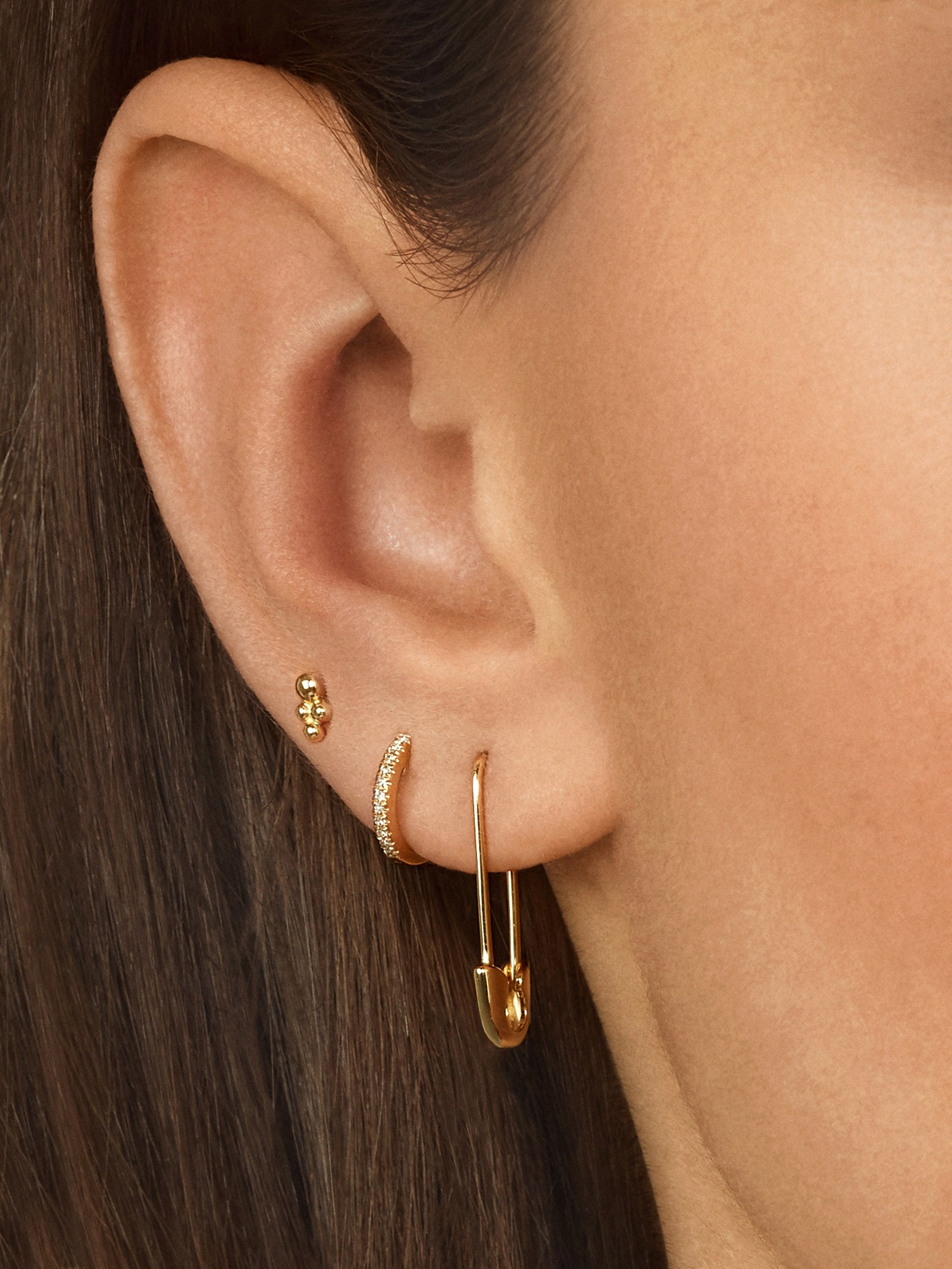 Spillo 18K Gold Earrings - M - Image 6
