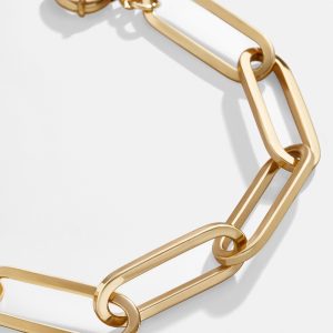 Hera Bracelet - Large Gold Plated Brass