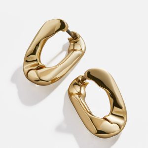 Michel Hoop Earrings - Gold