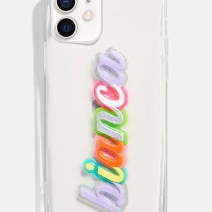 Color Me Happy Custom iPhone Case - Clear/Multi